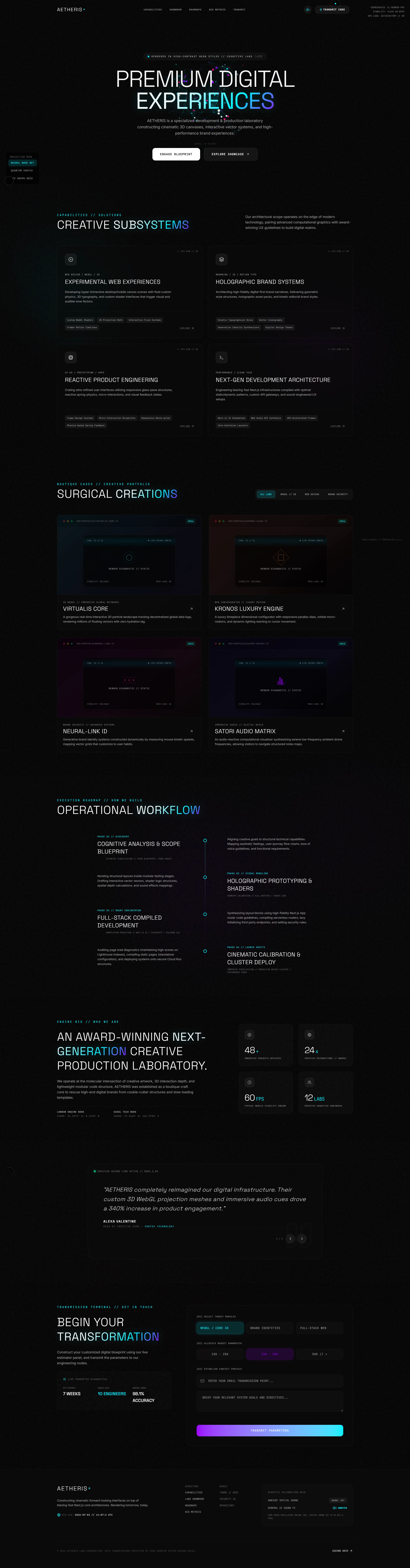 Aetheris Portfolio